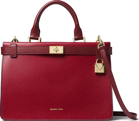 michael kors tatiana|Michael Kors Tatiana Medium Leather Satchel .